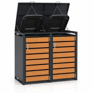Garlist BGP-02 Přístřešek / box na popelnice 2 x 240 l